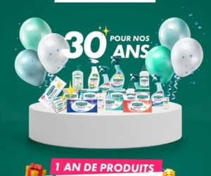 un an de produits d’entretien