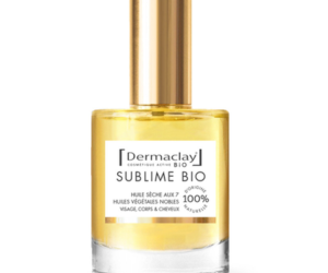 huile sèche Sublime Bio multi-usages de Dermaclay