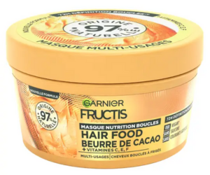 masque nutrition boucles Hair Food Beurre de Cacao