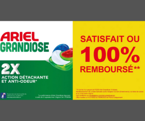 lessive Pods Grandiose ARIEL