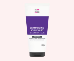 shampooing soin violet illuminateur Mademoiselle Bio