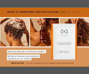 1er shampoing anti-pelliculaire en poudre La French Beauty