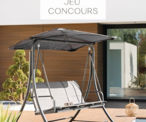 Hespéride balancelle de jardin