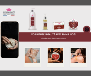 gamme skincare Argan d'Emma Noël