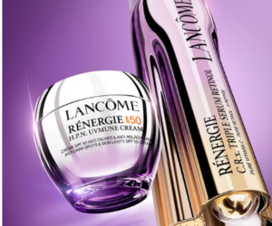 Parfumdo routine anti-âge Rénergie de Lancôme