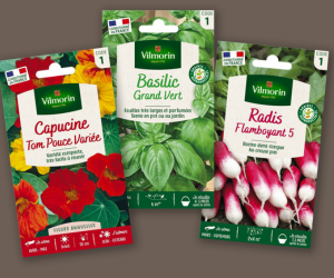 sachets de graines Vilmorin