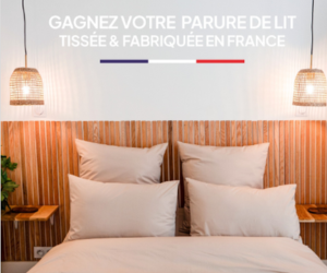 Dejorine parure de lit en percale de coton