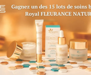 Notre Temps lot de soins bio Élixir Royal de Fleurance Nature