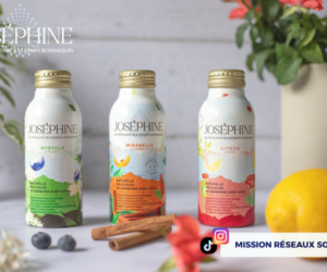 bouteille d’eau pétillante Joséphine
