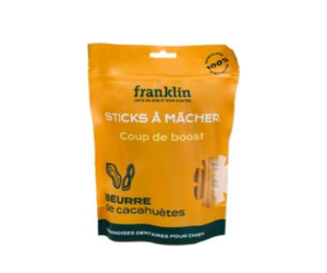 sticks dentaires pour chien de Franklin