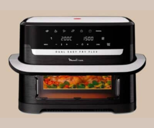 Air Fryer Easy Fry Dual Flex Moulinex