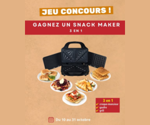 appareil Snack Maker 3en1