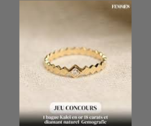 bague Kalei en or de Gemografic