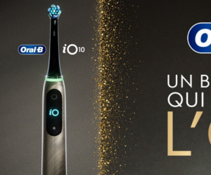 brosse à dents iO10 Gold d'Oral-B