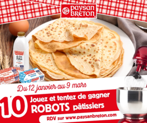 robot pâtissier pour la chandeleur