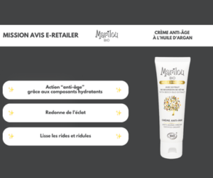 crème anti-âge Marilou Bio