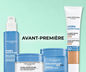 gel-crème désaltérant Hydra Water-Plump Yves Rocher