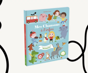 livre sonore rechargeable Mes chansons à l'infini de Gründ