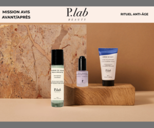 rituel anti-âge de P.lab Beauty
